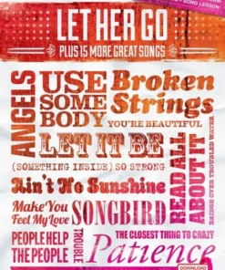 Crescendo Music Manuscript Learn To Play Let Her Go Plus 15 More Great Songs