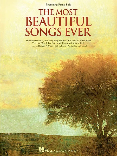 Hal Leonard The Most Beautiful Songs Ever Beginning Piano Solo Manuscript 3 Hal Leonard The Most Beautiful Songs Ever Beginning Piano Solo Manuscript