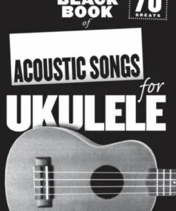 Crescendo Music Little Black Book Of Acoustic Songs For Ukulele Manuscript