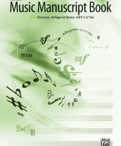 Alfred Manuscript Book 64 Pages 12 Staves