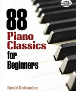 Crescendo Music Manuscript 88 Piano Classics For Beginners