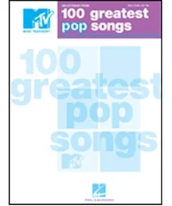 Crescendo Music MTV 100 Greatest Pop Songs Easy Guitar