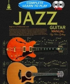 Progressive Books Complete Learn To Play Jazz Guitar Manual Manuscript