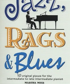 Alfred Manuscript Jazz Rags Blues Book 3 Martha Mier