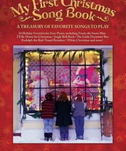 Crescendo Music My First Christmas Easy Piano Songbook Manuscript