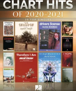 Crescendo Music Chart Hits Of 2020-2021 For PVG Manuscript