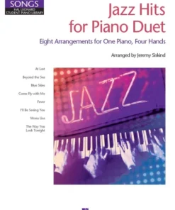 Crescendo Music Manuscript Jazz Hits For Piano Duet