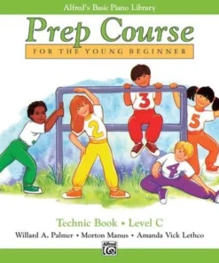 Crescendo Music Alfred's Basic Piano Prep Course - Technic Book Manuscript