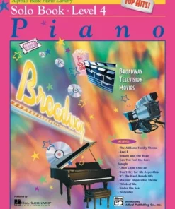 Alfred's Basic Piano Top Hits! Solo Book Manuscript