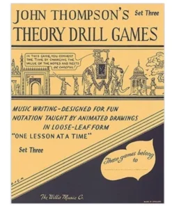 Crescendo Music Manuscript Theory Drill Games John Thompson