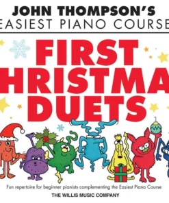 Crescendo Music Easiest Piano Course : First Christmas Duets Piano Duet Manuscript