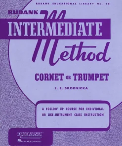 Crescendo Music Manuscript Rubank Intermediate Method - Cornet Or Trumpet