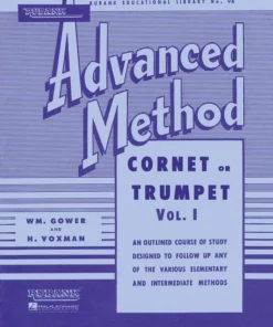 Crescendo Music Manuscript Rubank Advanced Method - Cornet Or Trumpet Vol. 1