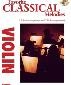 Crescendo Music Manuscript Favourite Classical Melodies - Violin Solo