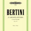 Hal Leonard BERTINI 25 Easy Studies Without Octaves Op.100