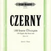 Hal Leonard Manuscript CZERNY 160 Eight-Bar Exercises Op. 821