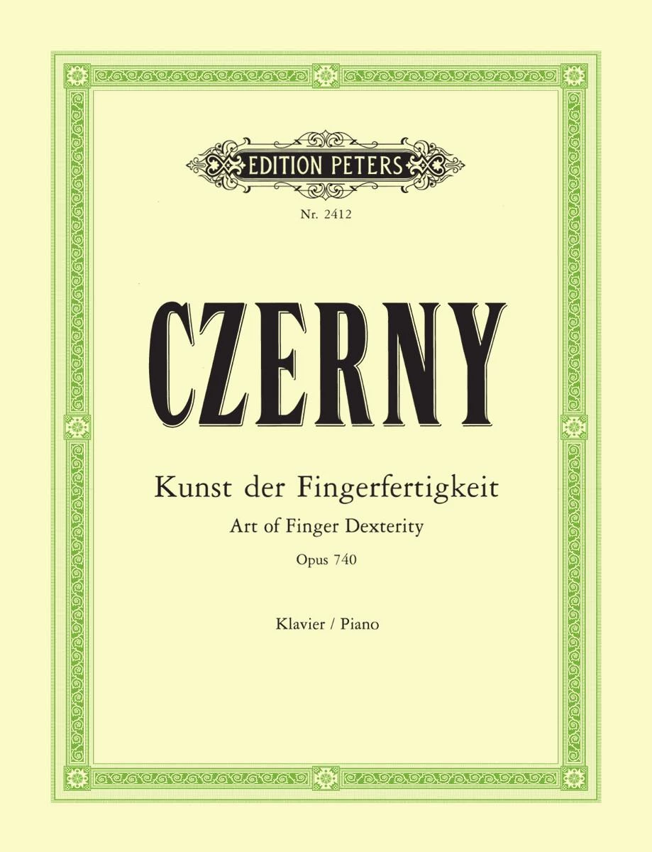 Crescendo Music Manuscript Czerny The Art Of Finger Dexterity Op. 740 Complete 3 Crescendo Music Manuscript Czerny The Art Of Finger Dexterity Op. 740 Complete