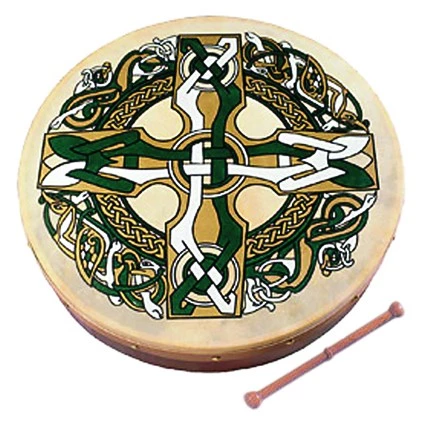 Crescendo Music Waltons 8" Bodhran (Irish Drum) 3 Crescendo Music Waltons 8" Bodhran (Irish Drum)