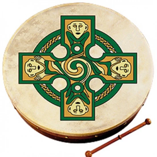 Crescendo Music Waltons 8" Bodhran (Irish Drum) 6 Crescendo Music Waltons 8" Bodhran (Irish Drum)