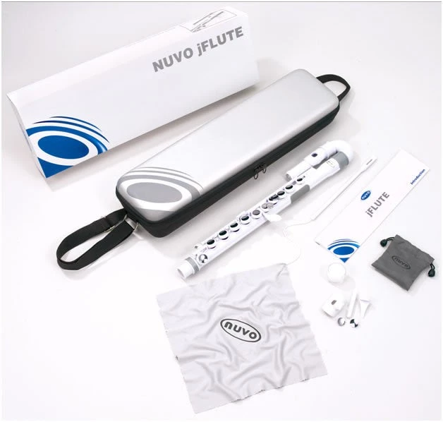 Crescendo Music NUVO JFlute White/Silver 4 Crescendo Music NUVO JFlute White/Silver
