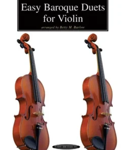 Crescendo Music Easy Baroque Duets For Violin Manuscript