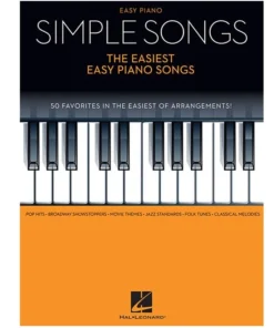 Crescendo Music Simple Songs : The Easiest Easy Piano Songs Manuscript