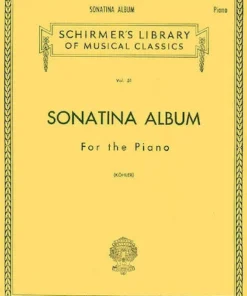Crescendo Music Sonatina Album For The Piano Manuscript
