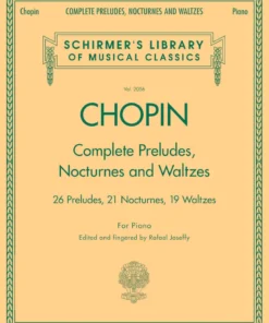 Crescendo Music Chopin Complete Preludes, Nocturnes Waltzes