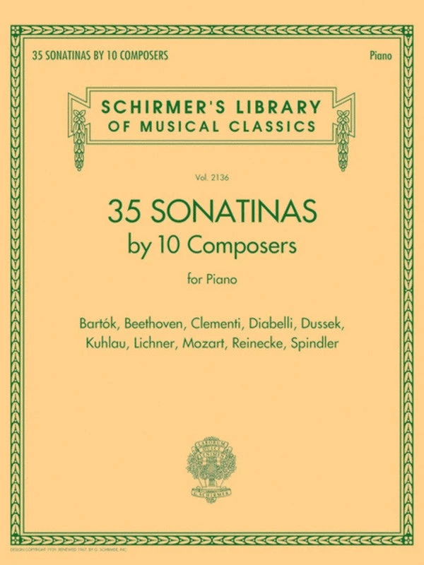 Hal Leonard Manuscript 35 Sonatinas By 10 Composers For Piano 3 Hal Leonard Manuscript 35 Sonatinas By 10 Composers For Piano