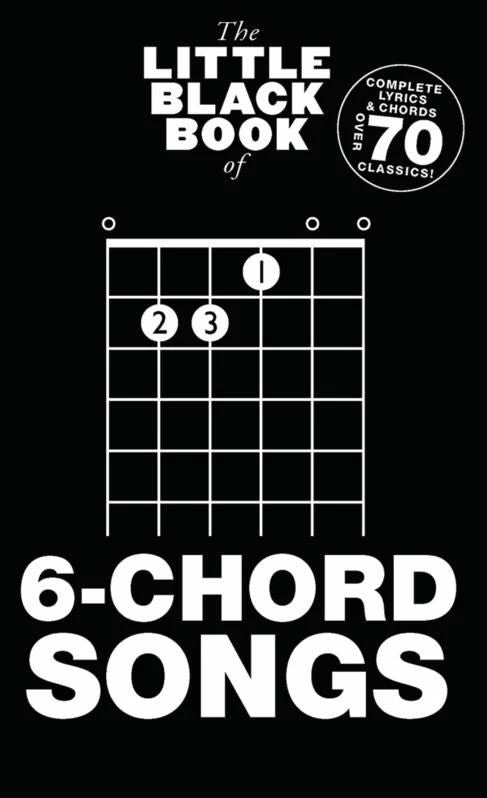 Crescendo Music Little Black Songbook Of 6 Chord Songs Guitar Manuscript 3 Crescendo Music Little Black Songbook Of 6 Chord Songs Guitar Manuscript