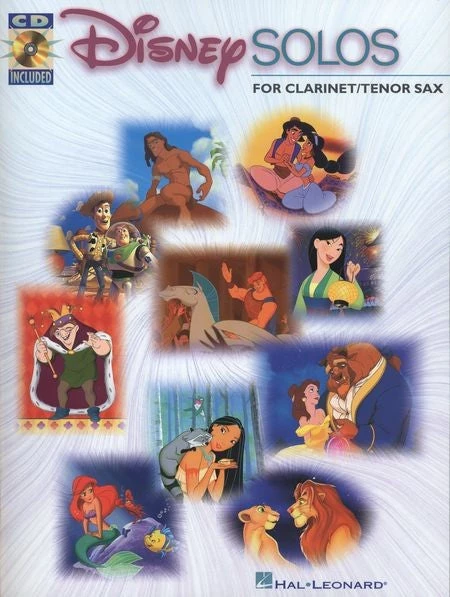 Hal Leonard Disney Solos Clarinet Book/CD 3 Hal Leonard Disney Solos Clarinet Book/CD
