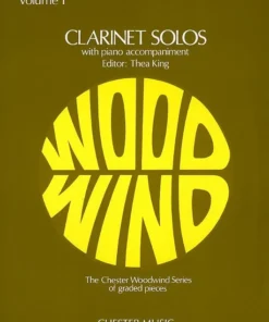 Crescendo Music Clarinet Solos Vol 1