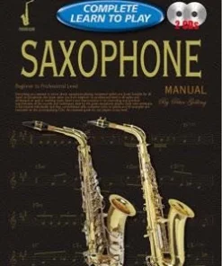 Progressive Books Complete Learn To Play Saxophone Book/CDs