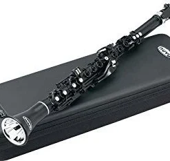Crescendo Music NUVO Clarinéo Student Black/Silver Woodwind