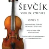Crescendo Music Manuscript Sevcik Violin Studies, Opus 9, Bosworth Edition