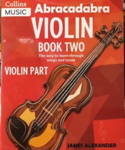 Crescendo Music Manuscript Abracadabra Violin Book 2 Pupils Book