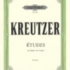 Crescendo Music Kreutzer 42 Studies For Violin