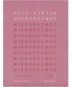 Crescendo Music Bela Bartok Mikrokosmos Vol 1 Pink