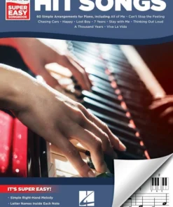 Crescendo Music Manuscript Hit Songs - Super Easy Songbook