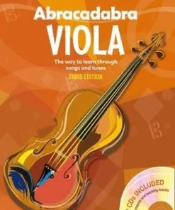 Crescendo Music Abracadabra Viola 3rd Edition Tuition Method BK/2CD
