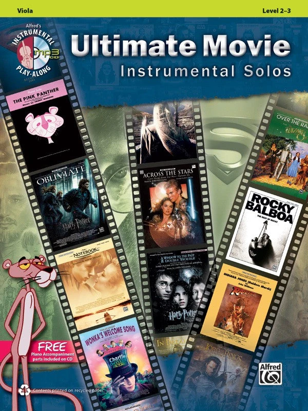 Crescendo Music Manuscript Ultimate Movie Instrumental Solo For Viola Bk/CD 3 Crescendo Music Manuscript Ultimate Movie Instrumental Solo For Viola Bk/CD