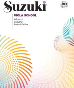 Crescendo Music Manuscript Suzuki Viola School Bk/CD
