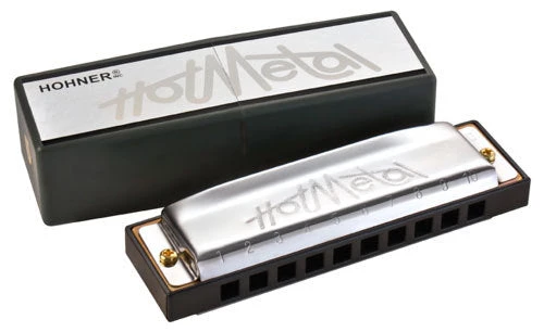 Hohner Hot Metal 3-Pce Harmonica Value Pack In The Keys C, G, A Folk & Native 4 Hohner Hot Metal 3-Pce Harmonica Value Pack In The Keys C, G, A Folk & Native