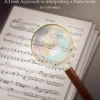 Crescendo Music Right Before Your Eyes - Interpreting The Piano Score Manuscript
