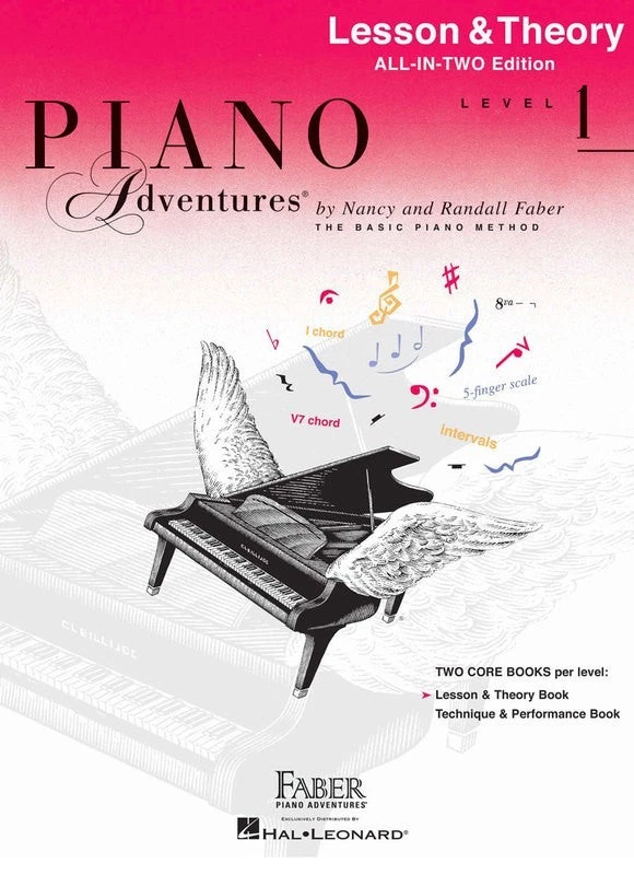 Crescendo Music Piano Adventures All In Two : Lesson & Theory 4 Crescendo Music Piano Adventures All In Two : Lesson & Theory
