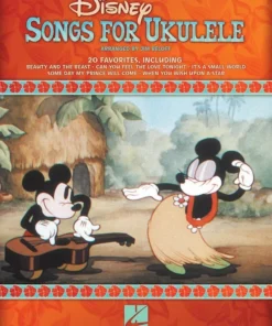 Hal Leonard Manuscript Disney Songs For Ukulele