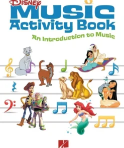 Hal Leonard Disney Music Activity Book Piano Manuscript