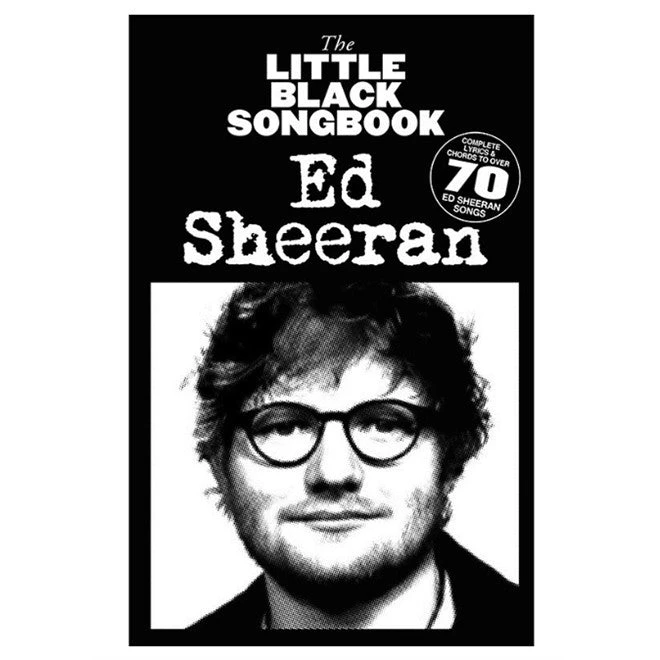 Crescendo Music Little Black Songbook Of Ed Sheeran Guitar Manuscript 3 Crescendo Music Little Black Songbook Of Ed Sheeran Guitar Manuscript
