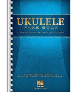 Crescendo Music Ukulele Fake Book Full Size Edition Manuscript