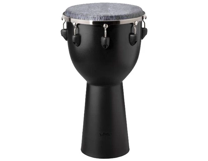 Crescendo Music REMO 12 Inch Djembe W/ Skyndeep Black Goat Stripe Head 3 Crescendo Music REMO 12 Inch Djembe W/ Skyndeep Black Goat Stripe Head